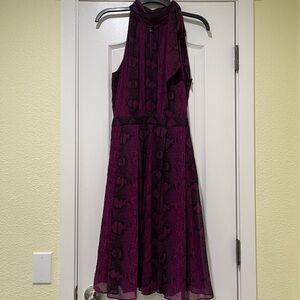 WHBM Turtleneck Sleeveless Dress